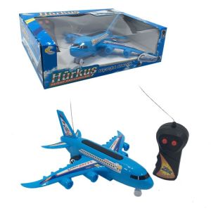 Uzaktan Kumandalı Pilli Oyuncak Uçak İleri Geri Fonksiyonlu 24cm