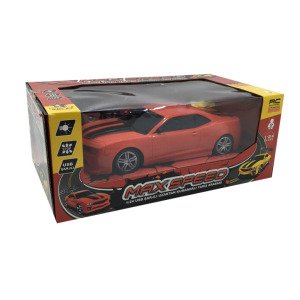 Full Fonksiyon Kumandalı Usb Şarjlı Işıklı  Oyuncak Yarış Arabası 22cm 1:24 Ölçekli