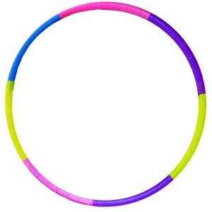 7 Parçadan Oluşan Renkli HulaHop Bel İnceltici Jimnastik Çemberi Eğitici Çember