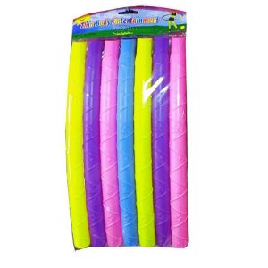 7 Parçadan Oluşan Renkli HulaHop Bel İnceltici Jimnastik Çemberi Eğitici Çember