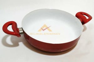 CAM KAPAKLI SERAMİK BASIK KARNIYARIK TENCERESİ