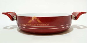 CAM KAPAKLI SERAMİK BASIK KARNIYARIK TENCERESİ