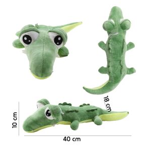 HS-12353 Peluş Oyuncak Timsah 40 cm