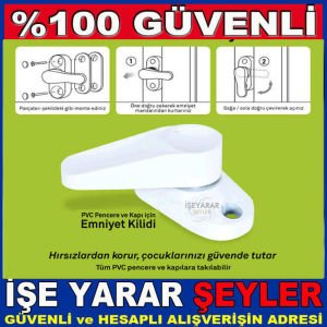 PVC KAPI PENCERE EMNİYET KİLİDİ PİMAPEN KİLİDİ -2