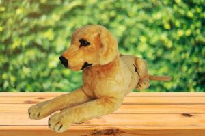 Peluş Uzanan Köpek Hayvan 90Cm