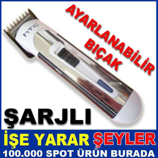 AYARLANABİLİR BIÇAKLI SARJLI TIRAŞ MAKİNESİ