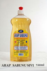 Jet Sıvı Arap Sabunu 750 ml Doğal Temizlik
