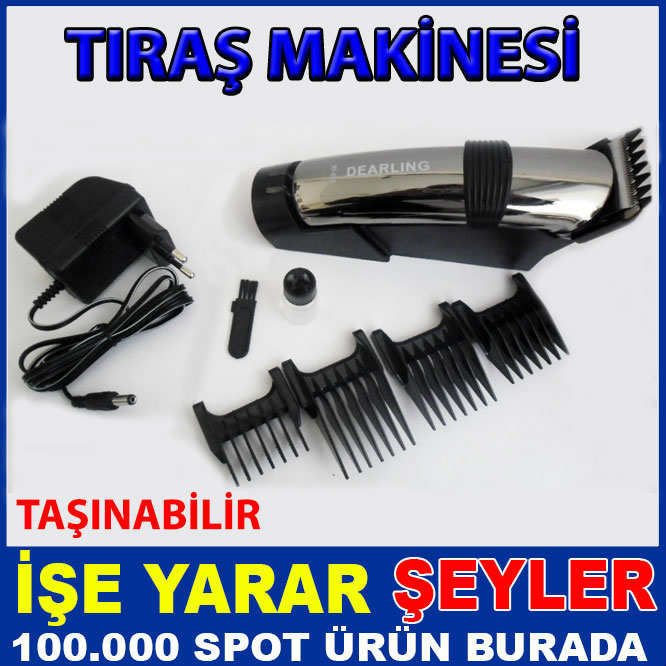 ŞARJLI KABLOSUZ  PROFESYONEL TIRAŞ MAKİNESİ