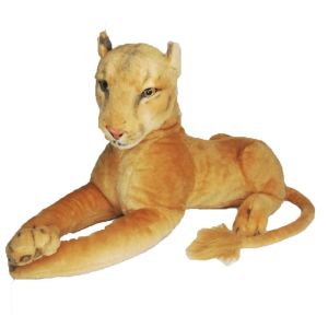 Uzanan Aslan 90 cm. Peluş