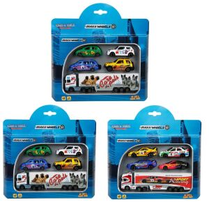 Maxx Wheels Street Machine 5’li Araç Seti 1 Adet Fiyatıdır