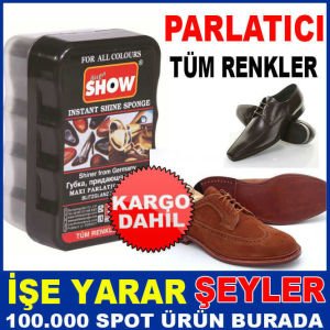 TÜM RENKLER SÜPER AYAKKABI PARLATICI SÜNGER -4