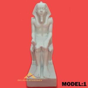 Porselen Eski Mısır Biblosu N4 Aslan Başlı Tanrıça Wadjet firavun heykeli Figürlü Porselen Biblo