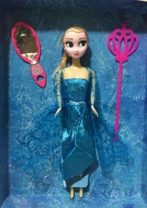 Orjinal Disney Karlar Ülkesi  Frozen Karlar Kralçesi 1 Adet Elsa Doll Bebek