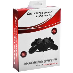 PS4 ŞARJ İSTASYONU CHARGING STATION 220V ADAPTÖR İLE HIZLI ŞARJ