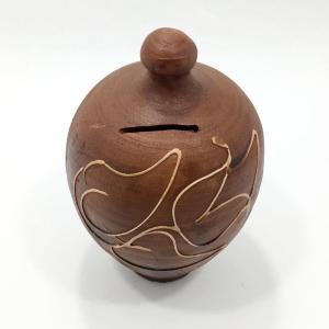 Toprak Testi Küp Kumbara Orta Boy Dekoratif Organik Kumbara