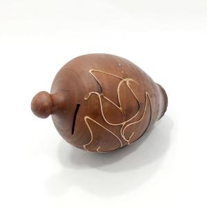 Toprak Testi Küp Kumbara Orta Boy Dekoratif Organik Kumbara