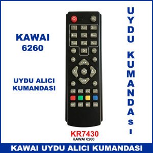 Kawai 6260 Uydu Alıcı Kumandası KR7430 - Uydu Cihazı Kumandası