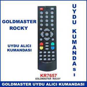 Goldmaster Rocky Uydu Alıcı Kumandası KR7657 - Uydu Cihazı Kumandası