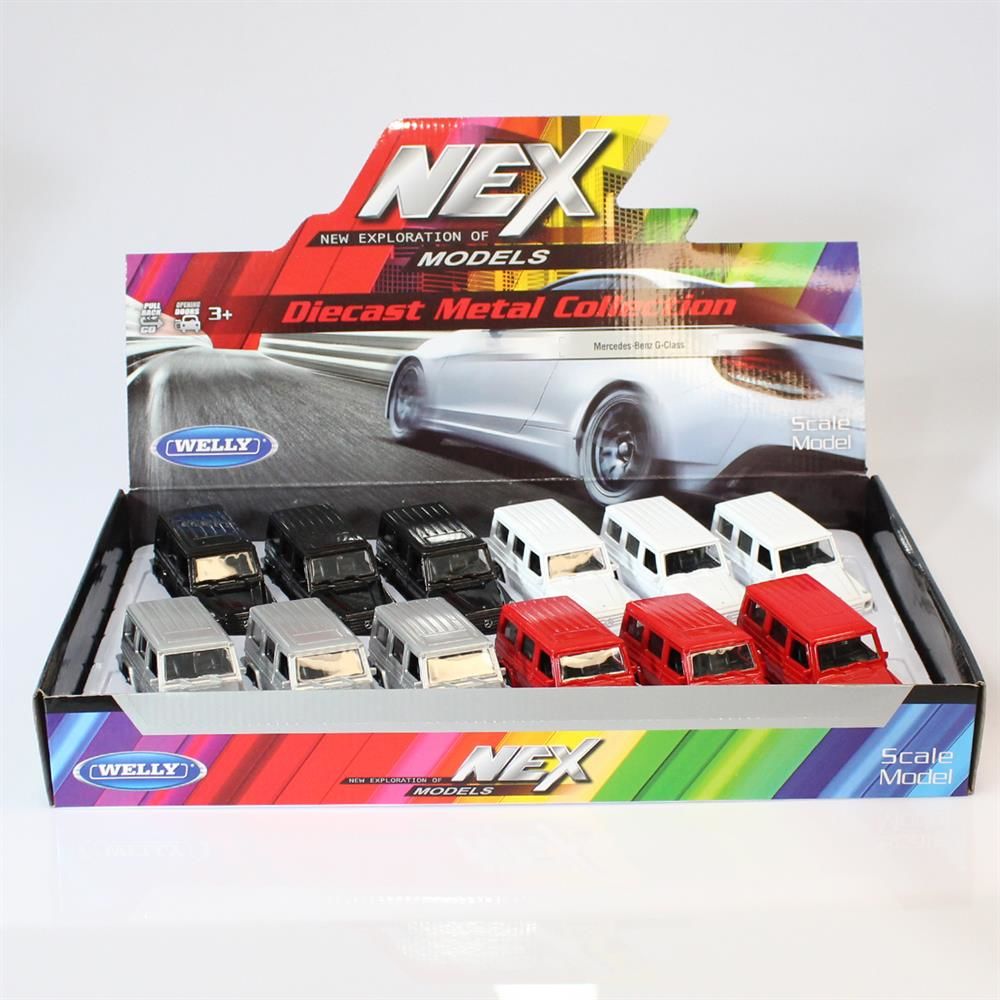 Mercedes Benz G-class Çek Bırak Metal Model Oyuncak Araba 12 Cm