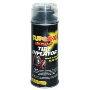 Superx Pratik Hortumlu Tüp Sprey Oto Lastik Şişirme ve Tamir Kiti