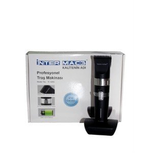 Inter Mac 3 TC-5000 Profesyonel Tıraş seti Kaliteli Tıraş makinası Devirli Tıraş makinası