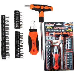 28 Parça Çok Amaçlı Lokma Takımı Cırcır ve Bit Tornavida Ucu Seti