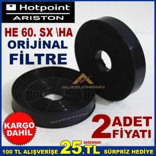 HOTPOİNT HE 60. SX \HA ANKASTRE DAVLUMBAZ FİLTRESİ ARİSTON HE 60.