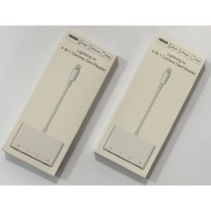 İPHONE,İPAD LİGHTNİNG TO TF,SD CARD USB KAMERA ADAPTÖRÜ