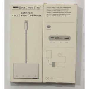 İPHONE,İPAD LİGHTNİNG TO TF,SD CARD USB KAMERA ADAPTÖRÜ