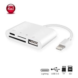 İPHONE,İPAD LİGHTNİNG TO TF,SD CARD USB KAMERA ADAPTÖRÜ