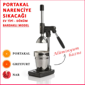 Hi-Level Katı Meyve Sıkacağı 600 Watt 2 Kademeli Hız HLJ-1000