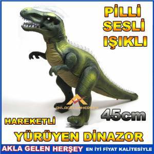 SESLİ IŞIKLI HAREKET EDEN YÜRÜYEN DİNAZOR T-REX