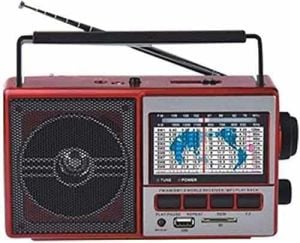 Vintage USB Şarjlı Radyo Bluetooth & MP3 & TF CARD