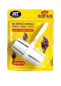 Jet Klozet Blok Lavanta 40 gr Temizlik Hijyen Bol Köpüklü Kirece Karşı Etkili