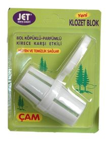 Jet Klozet Blok Çam 40 gr Temizlik Hijyen Bol Köpüklü Kirece Karşı Etkili
