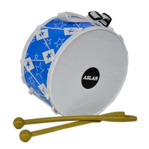 Sağlam Plastikten Oyuncak Davul Büyük Boy 25x9cm Vur Davulcu Davuluna GümGüm Gümlesin Ramazan Davulu