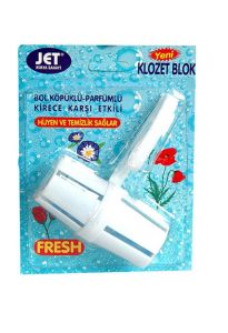 Jet Klozet Blok Fresh 40 gr Temizlik Hijyen Bol Köpüklü Kirece Karşı Etkili