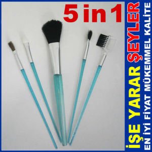 KOLAY MAKYAJ İÇİN 5 FARKLI MAKYAJ FIRÇASI