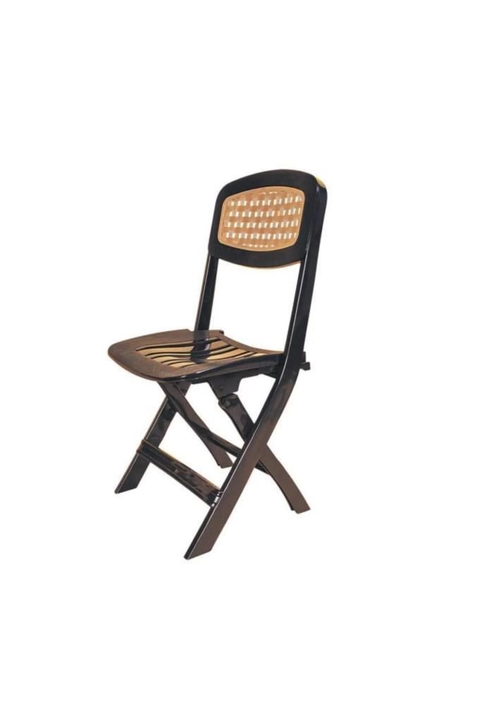 Katlanır Plastik Sandalye 120kg taşıma Kapasiteli Yer Kaplamaz Sağlam ve Dayanıklı