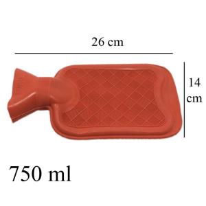 Kauçuk 750 ml Mini Sıcak Su Torbası Çanta Boyu Küçük Klasik Model Sıcak Su Termofor