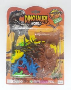 Birbirinden Farklı Renkli Dinozor Çeşitleriyle Dinozor Dünyası Oyun Seti 15 Parça