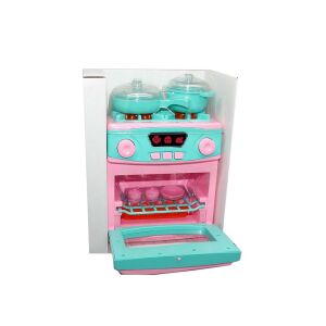 Büyük Boy Pilli Ocak Fırın Oyun Seti