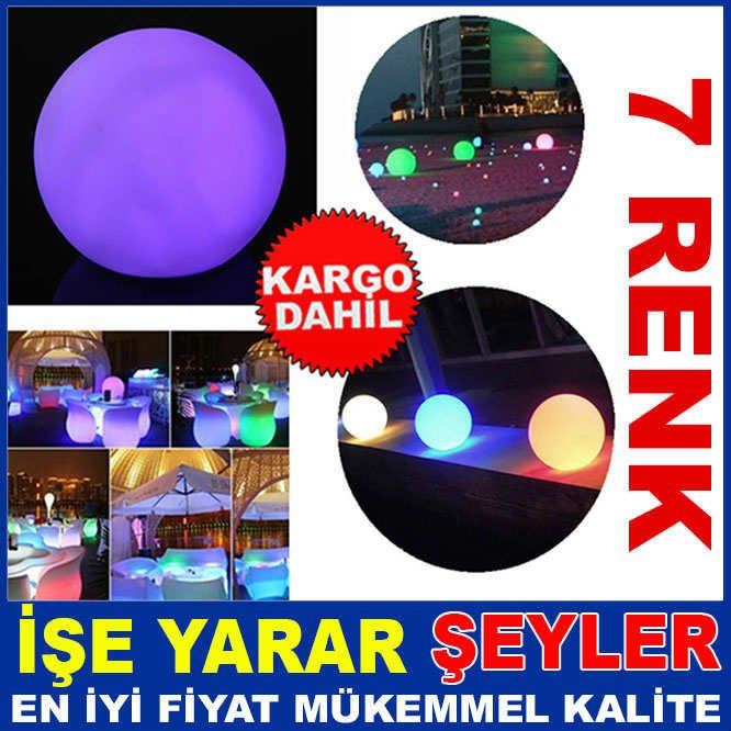 7 RENK DEĞİŞTİREN LED DEKOR ve PARTİ LAMBASI KD