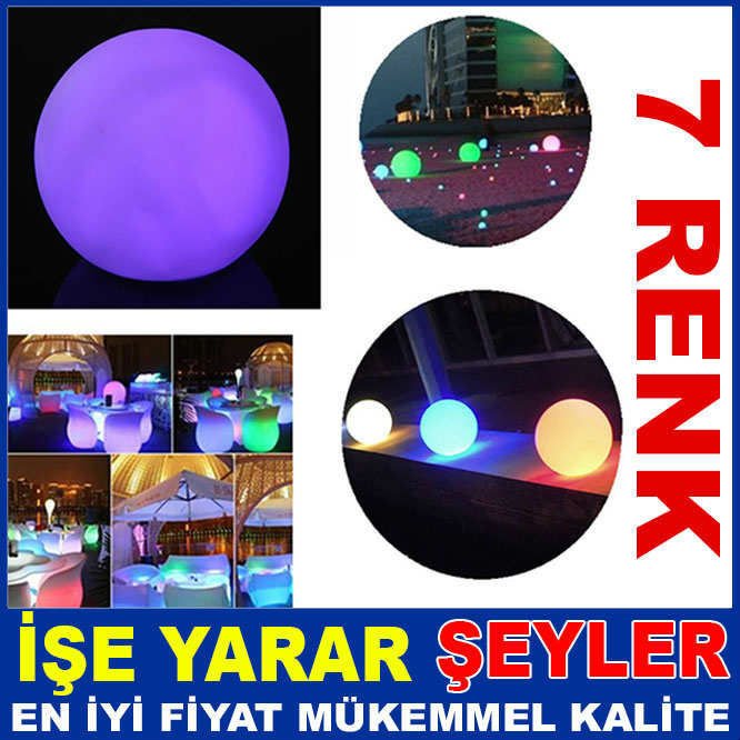 7 RENK DEĞİŞTİREN LED DEKOR ve PARTİ LAMBASI