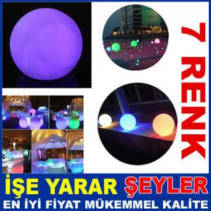 7 RENK DEĞİŞTİREN LED DEKOR ve PARTİ LAMBASI