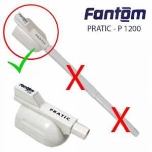 Fantom Pratic P 1200 Elektrikli Süpürge İçin Beyaz Gövde ve Boru Seti