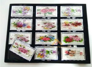 MİNE İŞLEMELİ KAPAKLI 3BÖLMELİ ÇELİK İLAÇ KUTUSU