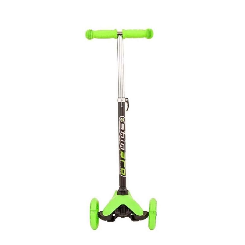 Twist Işıklı Scooter Yeşil 40 Kg kadar