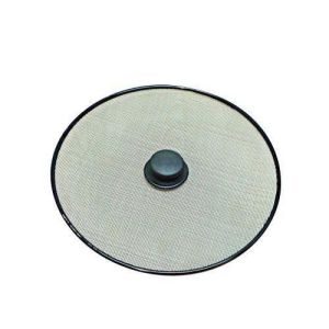 32cm Büyük Boy Tel Tencere Tava Kapa Yağ Sıçratmaz Taşma Önleyici Metal Telli Yağ Sıçratmaz Kapak