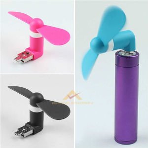 MİKRO USB GÜÇ KAYNAKLI SERİNLETİCİ FAN SAMSUNG ile MİKRO USBli TÜM TELEFONLARA TAKILAN VANTİLATÖR -2